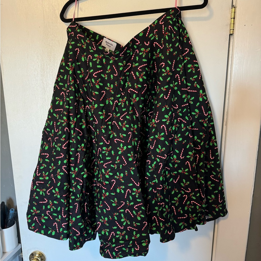 Candy cane Christmas skirt